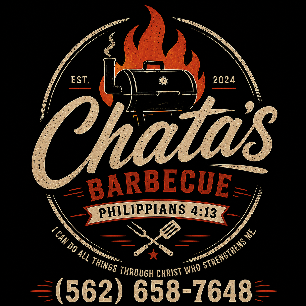 Chata's Barbecue Logo